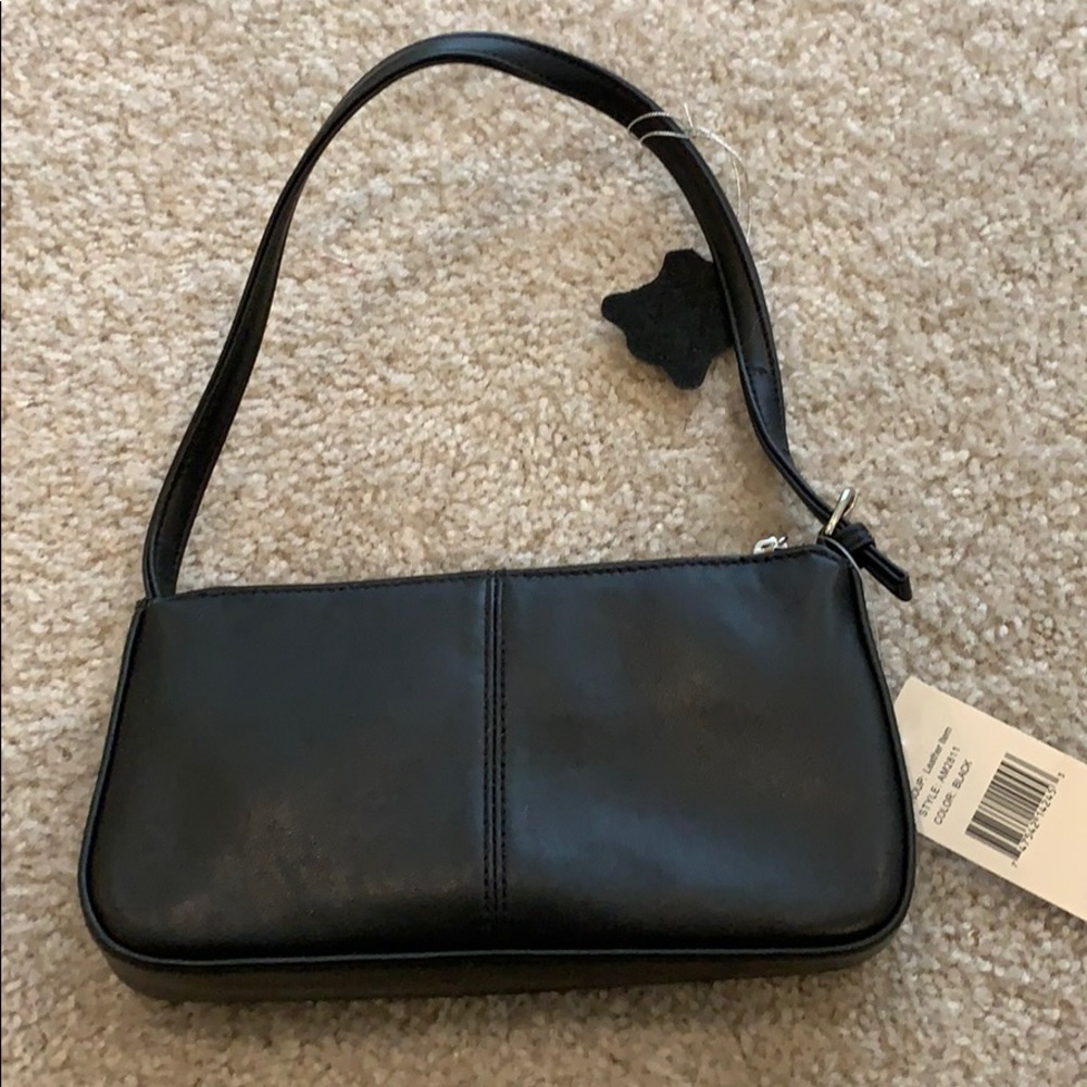 Small leather clutch